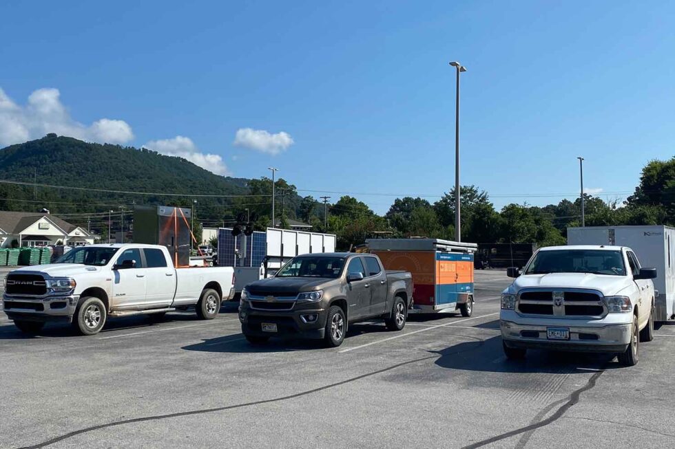 NUE and Footprint Project Deploy Mobile Solar to Hurricane IDA Relief Efforts