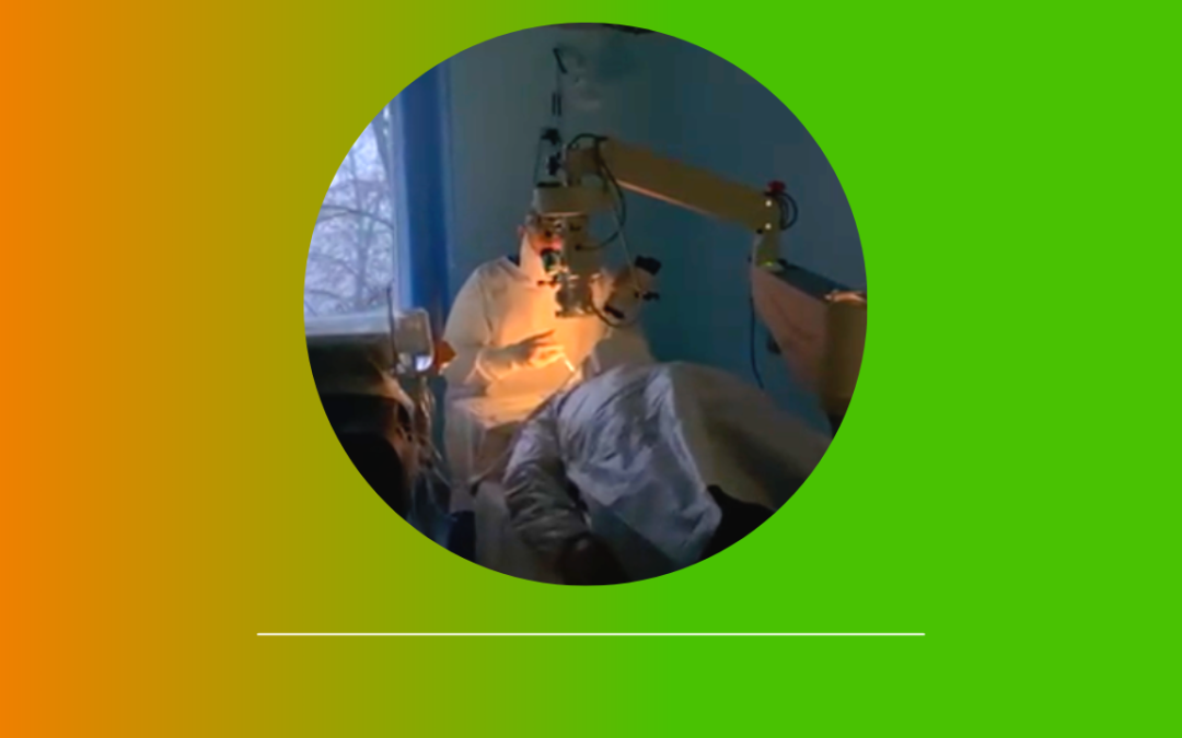 NUE Generator Powers Eye Surgery in Ukraine Hospital