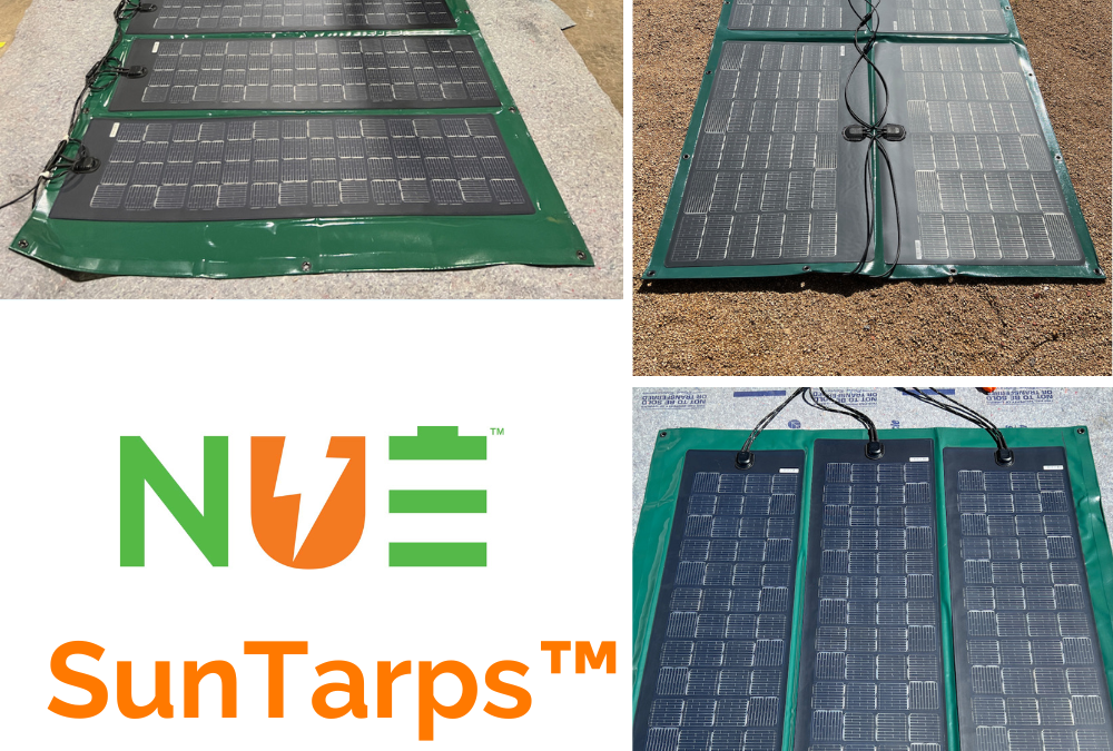 New Use Energy Solutions Launches SunTarp™ Line of Portable Solar Panels