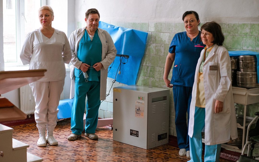 NUE Featured for Ukraine Generator Campaign with Rotary Club
