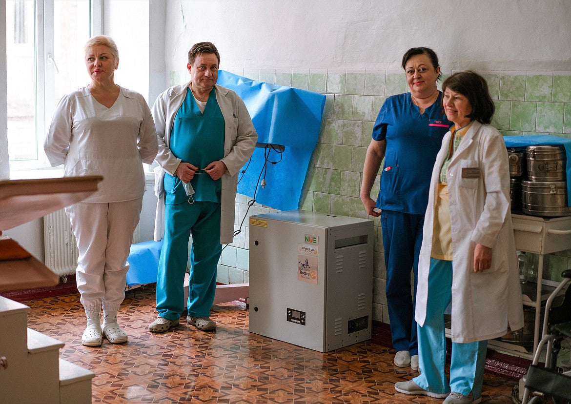 Conflict Zone Hospitals in Ukraine