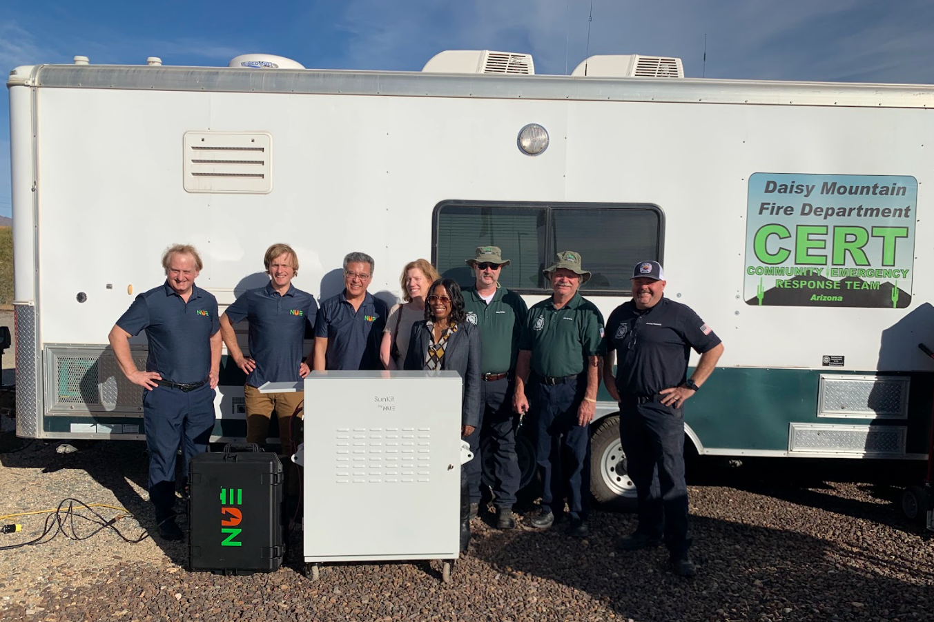 New Use Energy Demonstrates the Advanced Capabilities of the SunKit™ 5050 EXT in the DHS Clean Power for Hours Competition