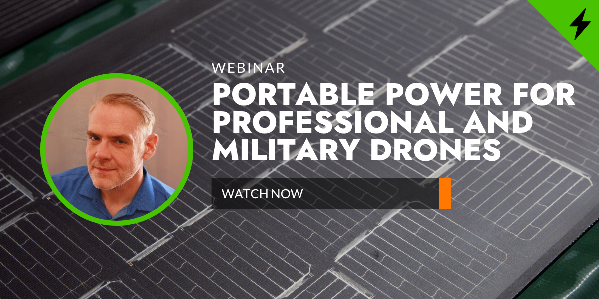 Portable Power for Professional and Military Drones