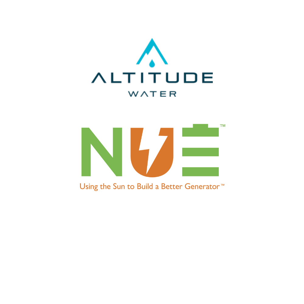 Altitude Water and New Use Energy Solutions Partner to provide integrated sustainable electricity and clean drinking water generation systems anywhere, anytime
