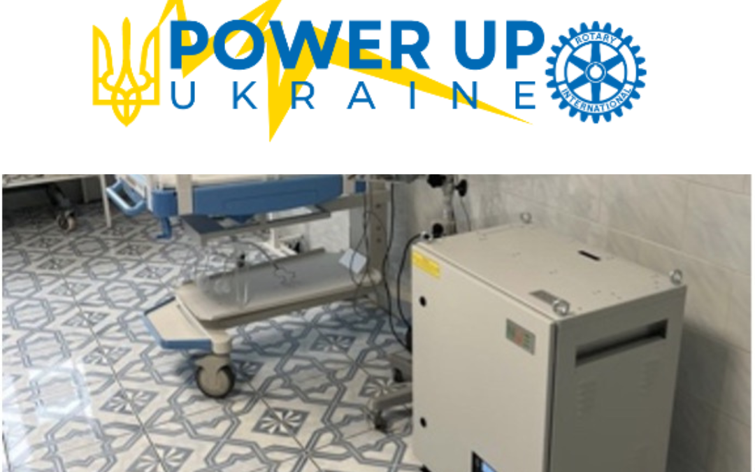Rotary Volunteers and New Use Energy Team up to Bring Emergency Power to Ukraine