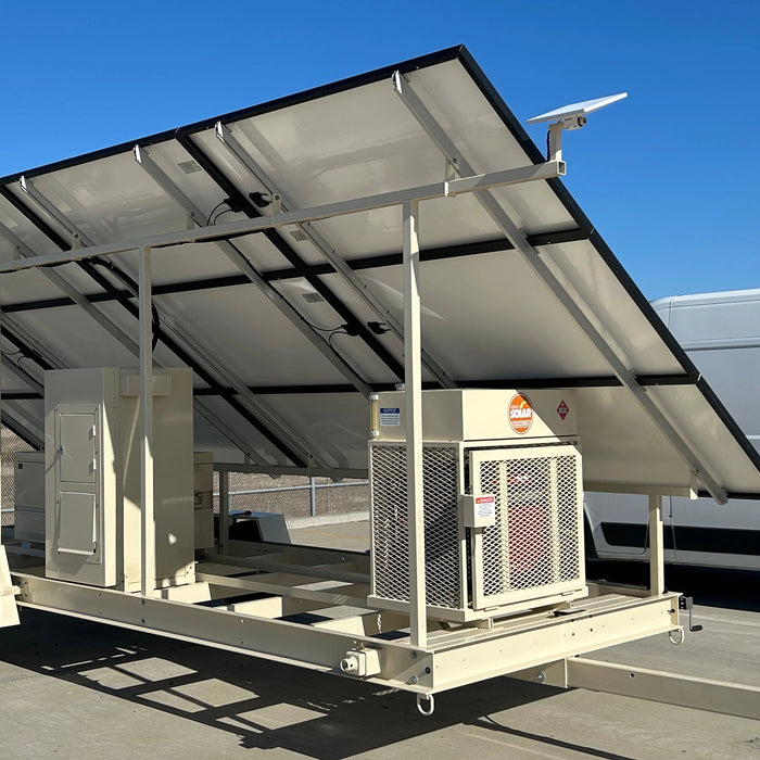 SunWing Gecko-12 solar microgrid trailer