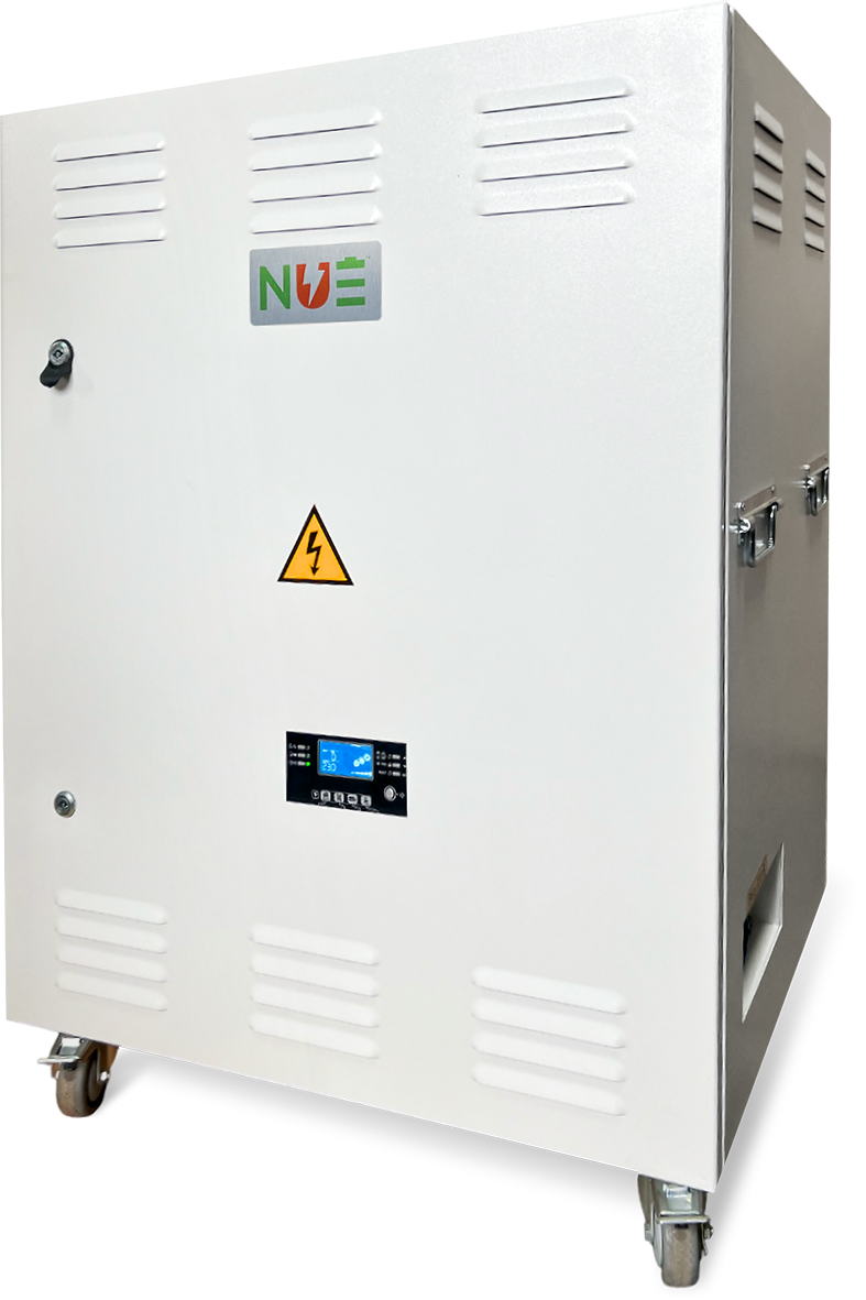 SunKit 6010 solar UPS in industrial steel enclosure