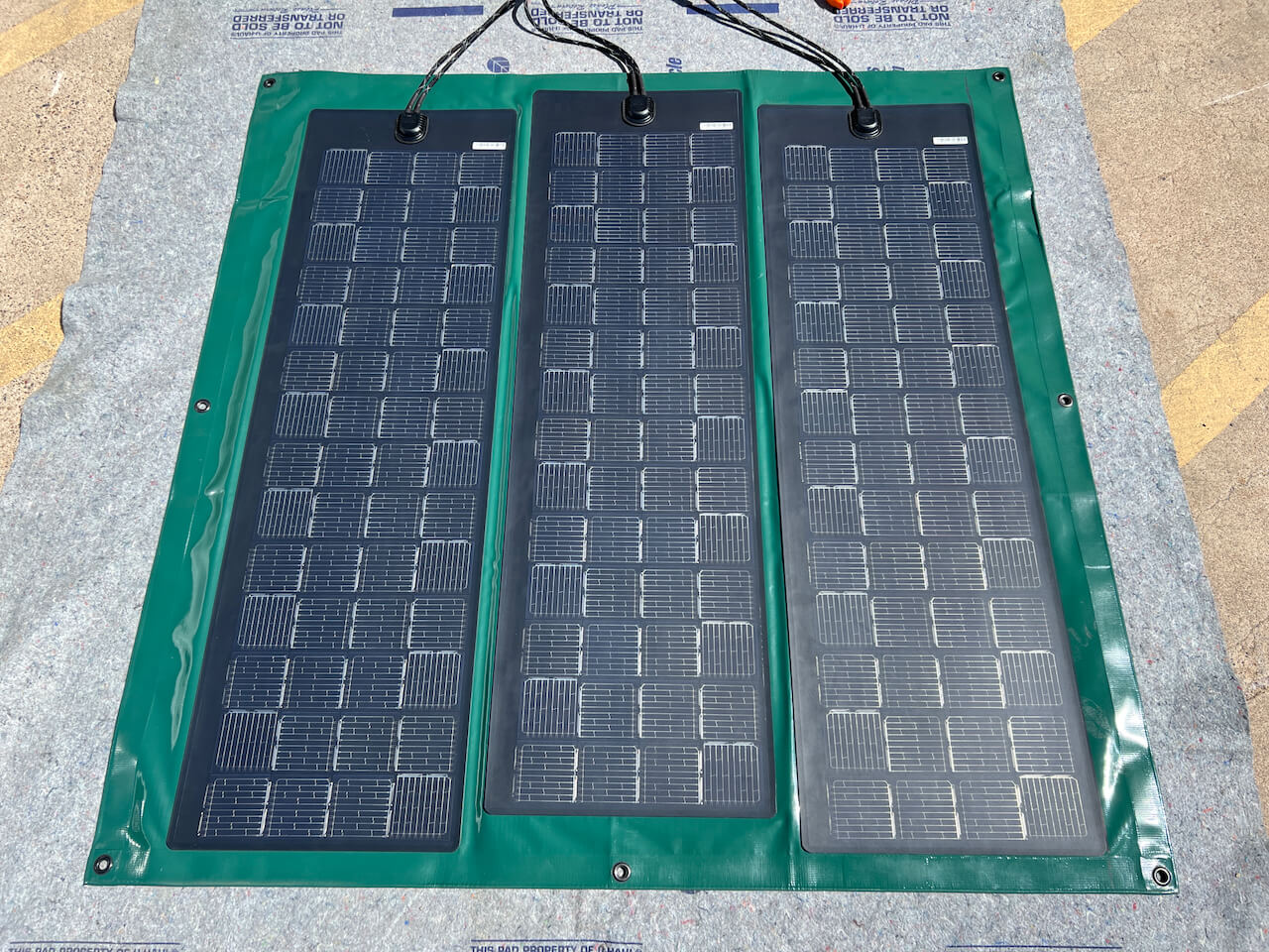 SunTarp™: Portable Solar Array – New Use Energy